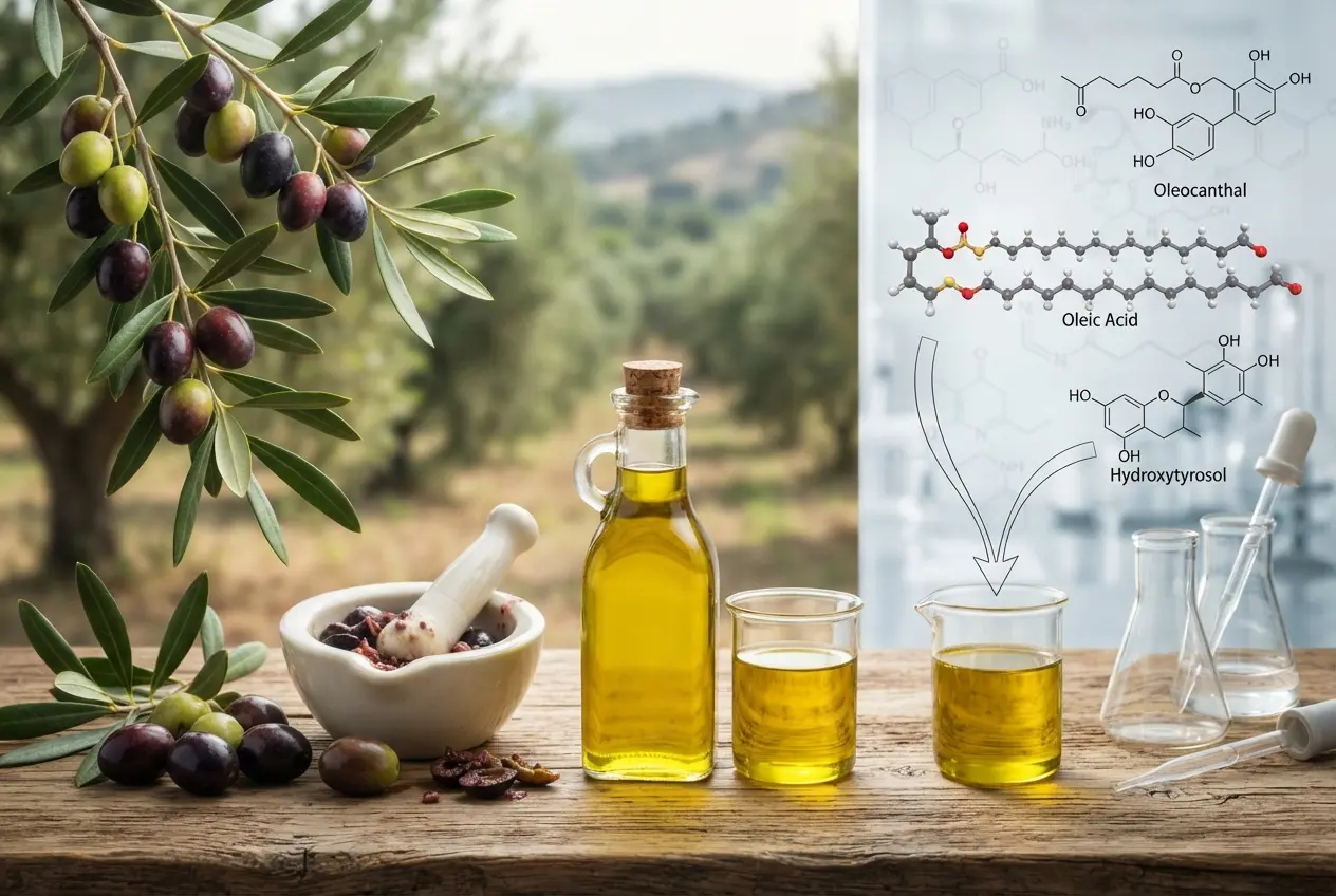 A origem botânica e os compostos desse produto 