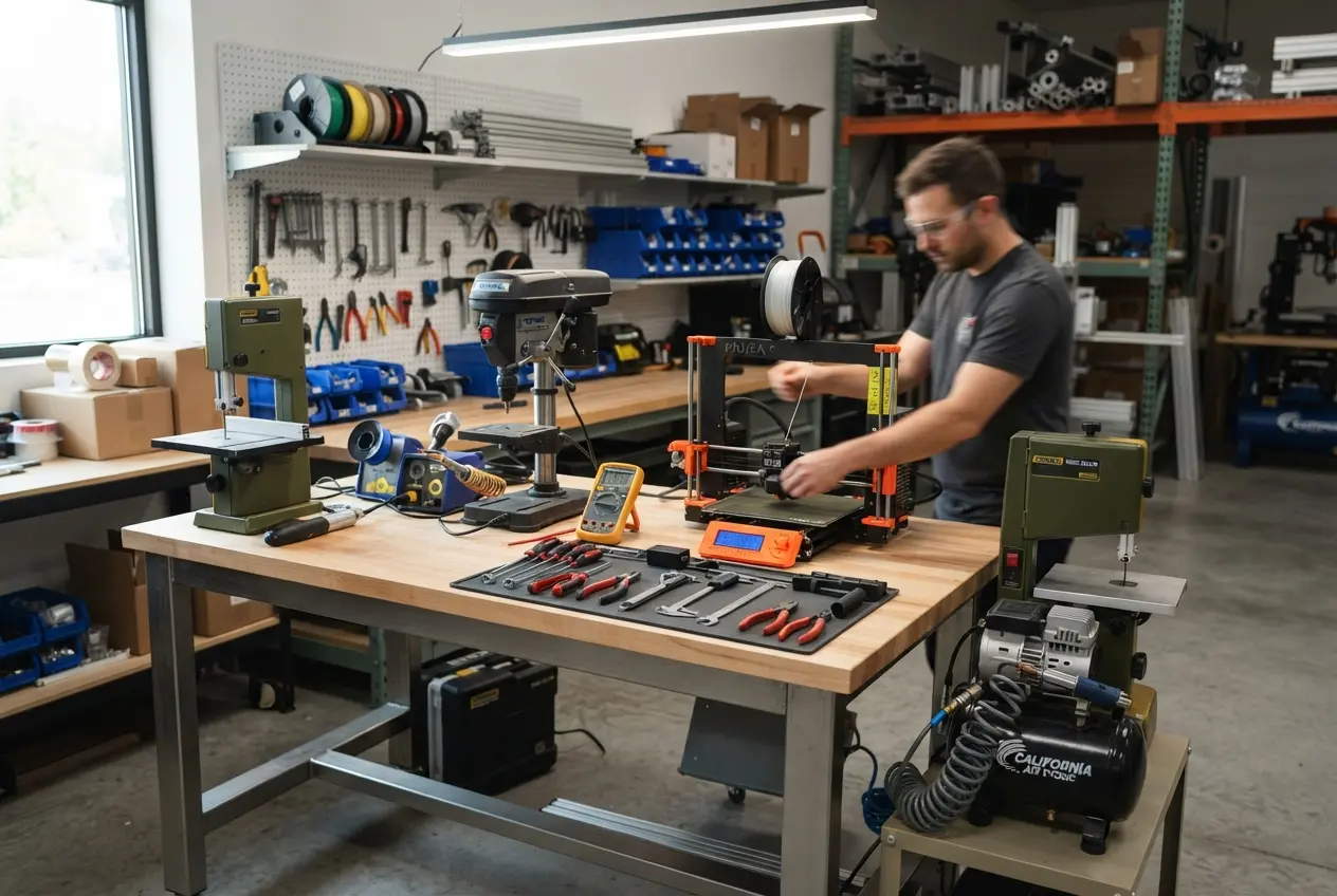 Equipamentos necessários para iniciar a produção 