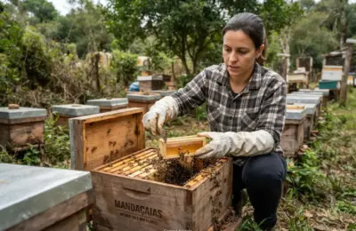 Como Alimentar Abelha Mandaçaia no Inverno: Guia de Nutrição