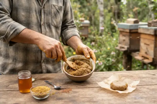 Como Fazer Alimentação de Proteína para Abelhas Sem Ferrão
