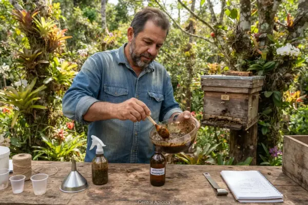 Aprenda como fazer atrativo para captura de abelha sem ferrão