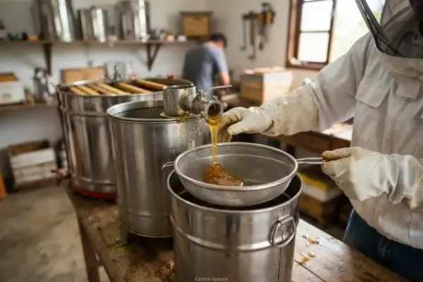 Como Filtrar o Mel Após a Centrifugação
