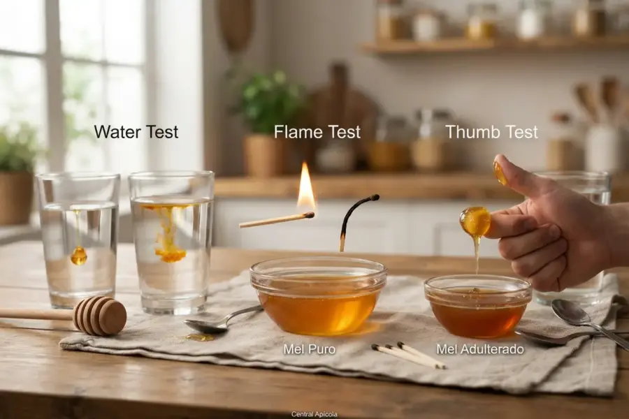 Como saber se o mel e puro ou adulterado com 3 testes rápidos