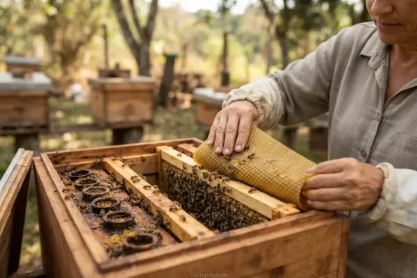 Como Usar a Cera Mista para Abelhas sem Ferrão