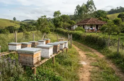 Qual a distancia mínima do apiário para a casa? Regra importante