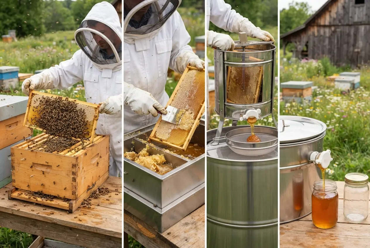 As etapas da produção de mel quanto tempo leva para abelha produzir mel