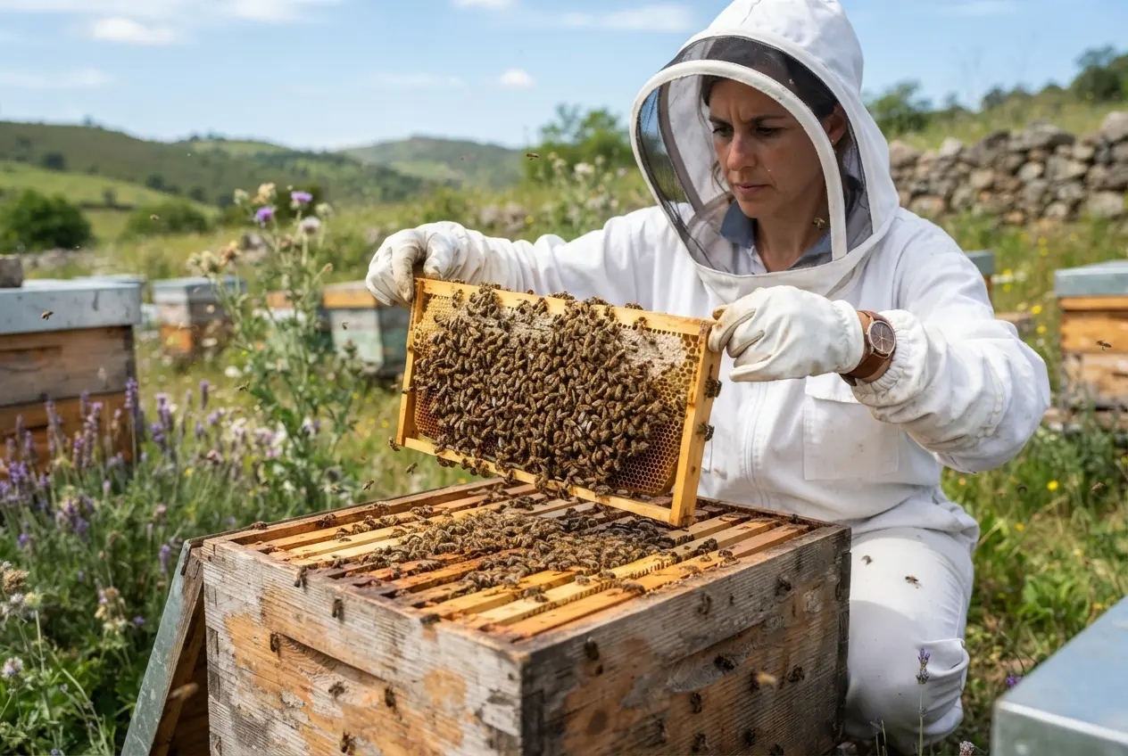 Avalie a força e o espaço da colônia como prevenir o enxameamento de abelha jatai