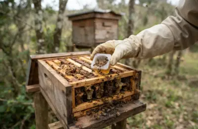 Como Alimentar Abelha Tubuna com Xarope no Inverno?