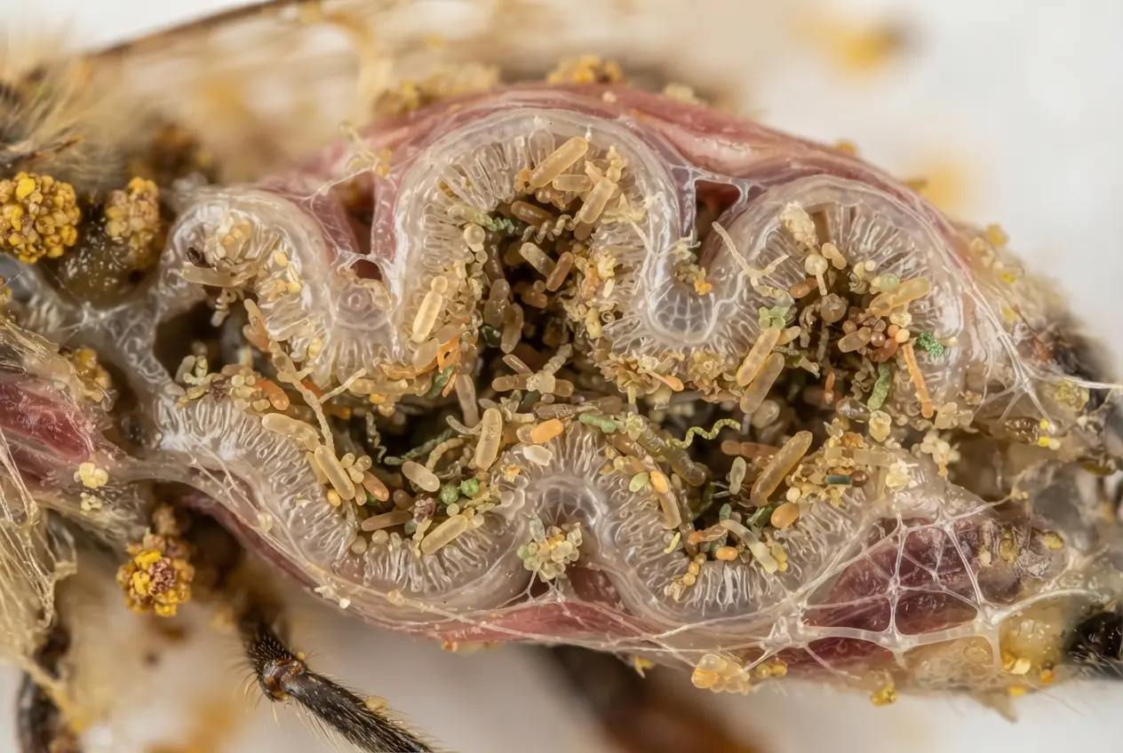 O que é o microbioma intestinal de abelhas Microbioma intestinal de abelhas
