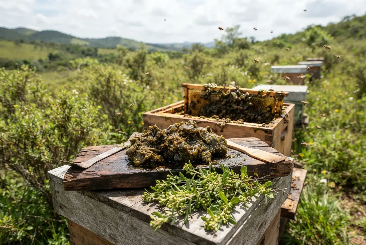 Qualidade e origem da própolis verde como conservar o polen apicola apos a colheita