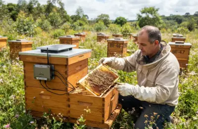 Sensores para colmeias prometem mais precisão na apicultura