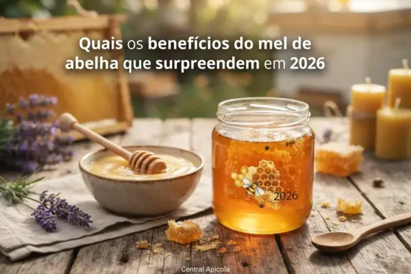 Quais os benefícios do mel de abelha que surpreendem em 2026