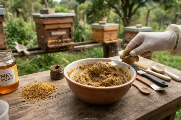 Como Fazer Pasta de Pólen para Abelhas sem Ferrão?