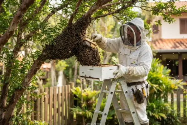 Como Remover Enxame de Abelha do Quintal em Segurança?